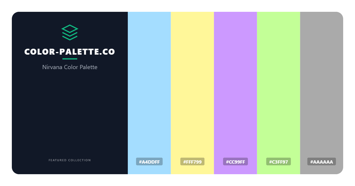 Nirvana Color Palette