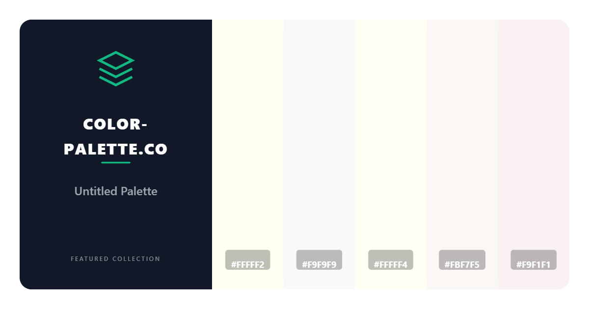 Off White Color Palette