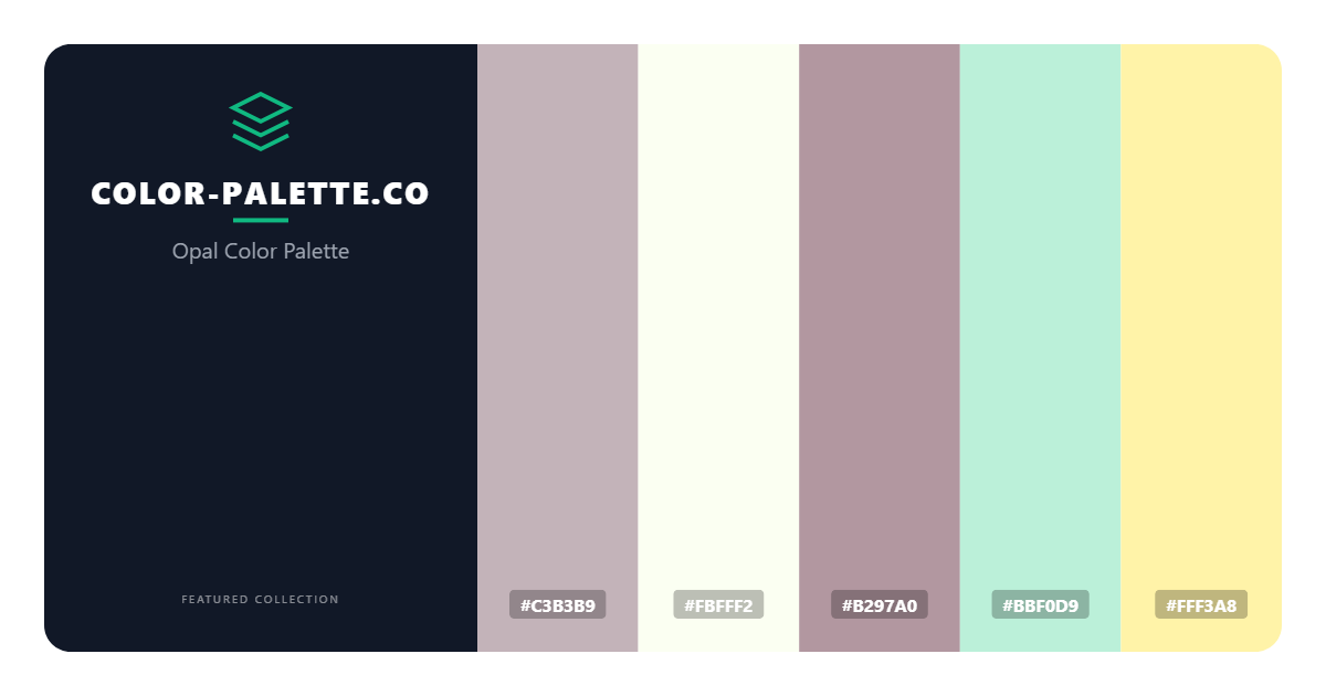Opal Color Palette