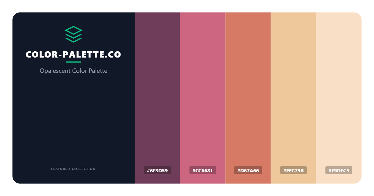 Opalescent Color Palette