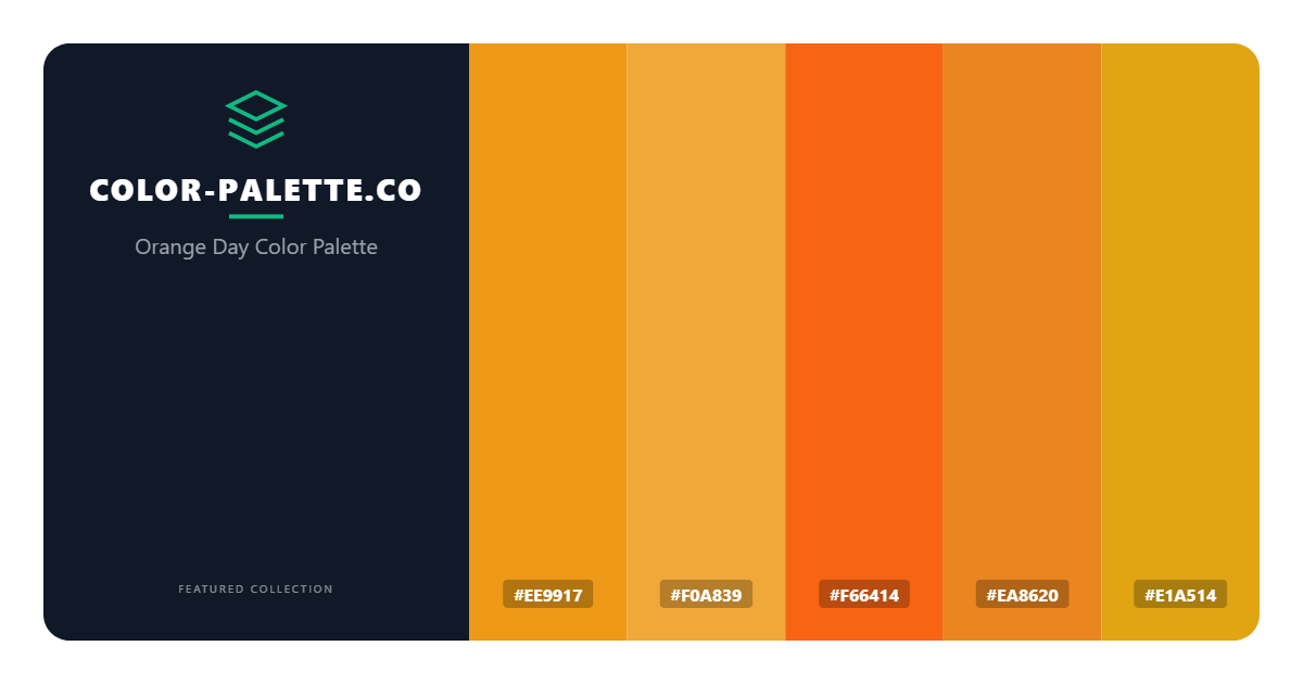 Orange Day Color Palette