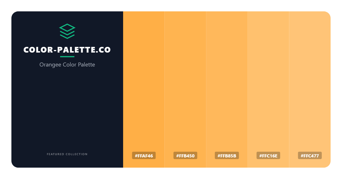 Orangee Color Palette