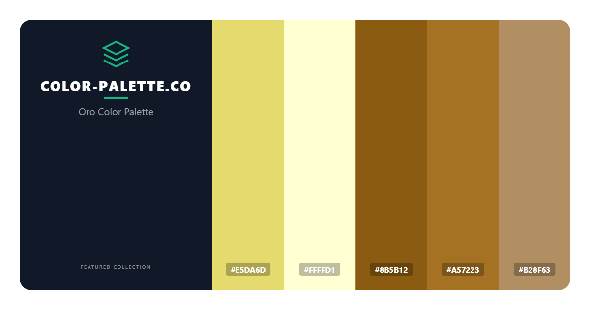 Oro Color Palette