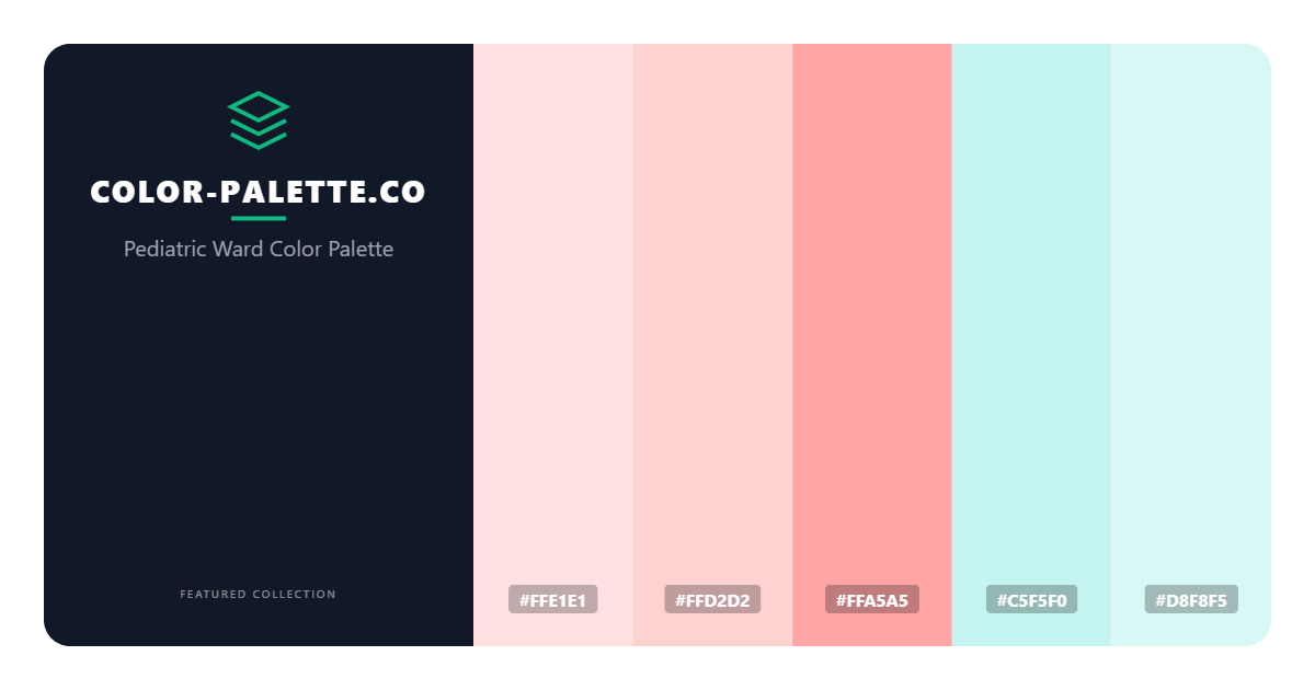 Pediatric Ward Color Palette