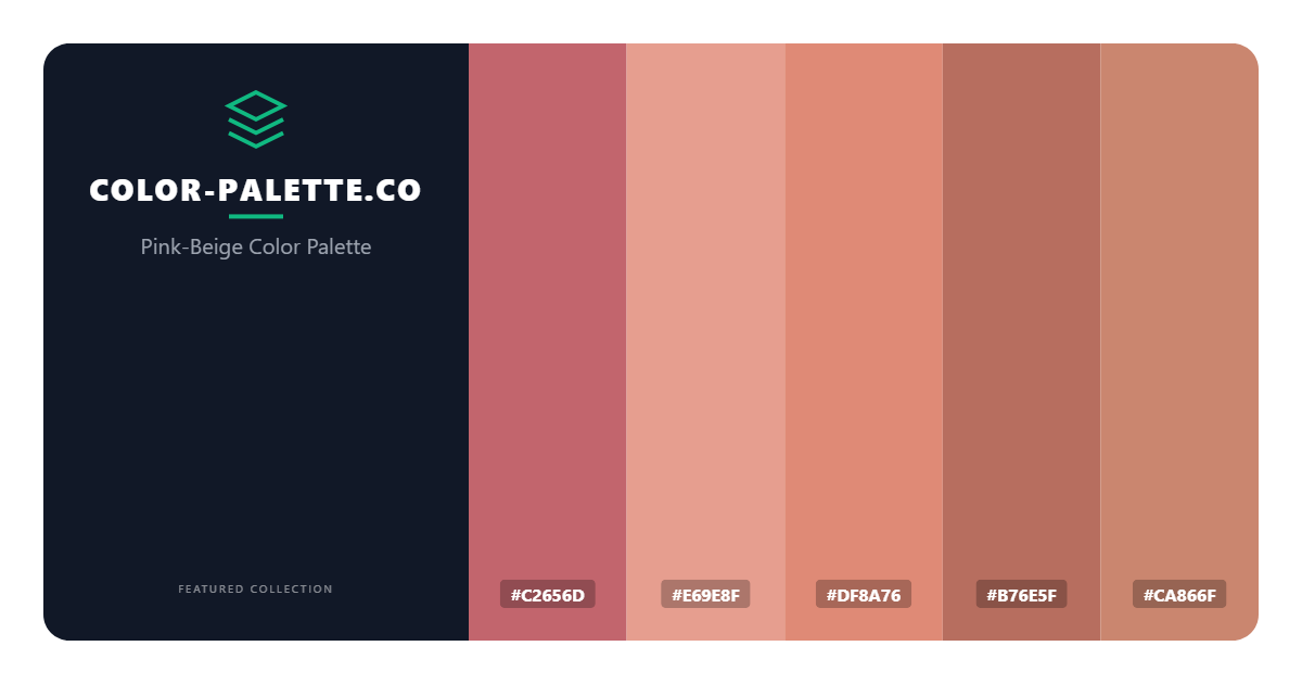 Pink-Beige Color Palette