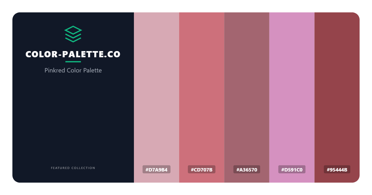 Pinkred Color Palette