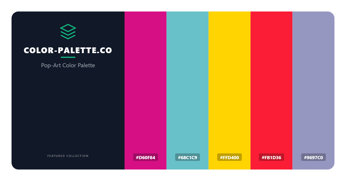 Pop-Art Color Palette