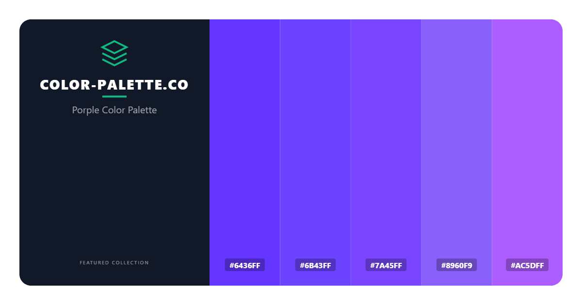 Porple Color Palette