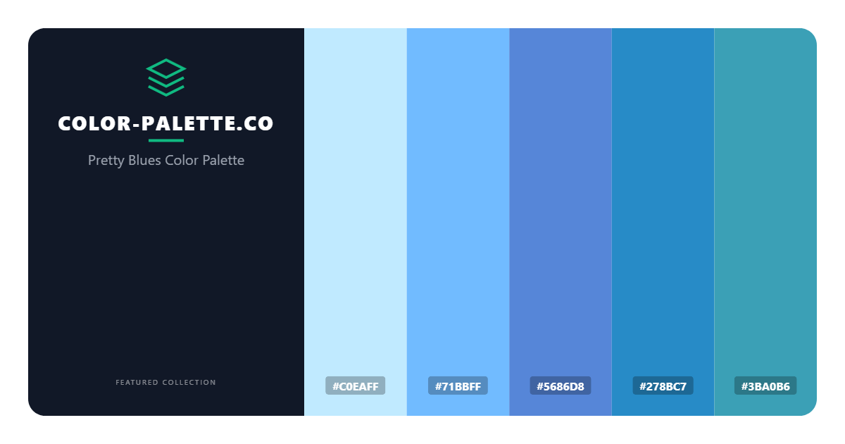 Pretty Blues Color Palette