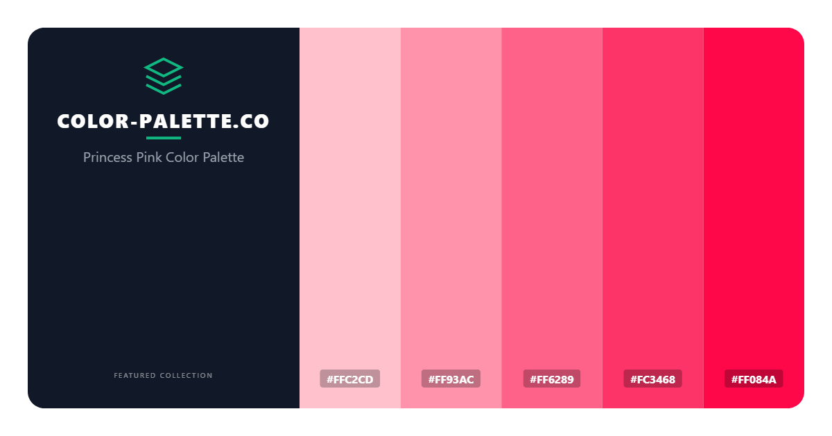 Princess Pink Color Palette