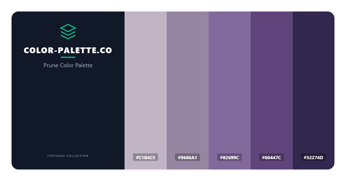 Prune Color Palette