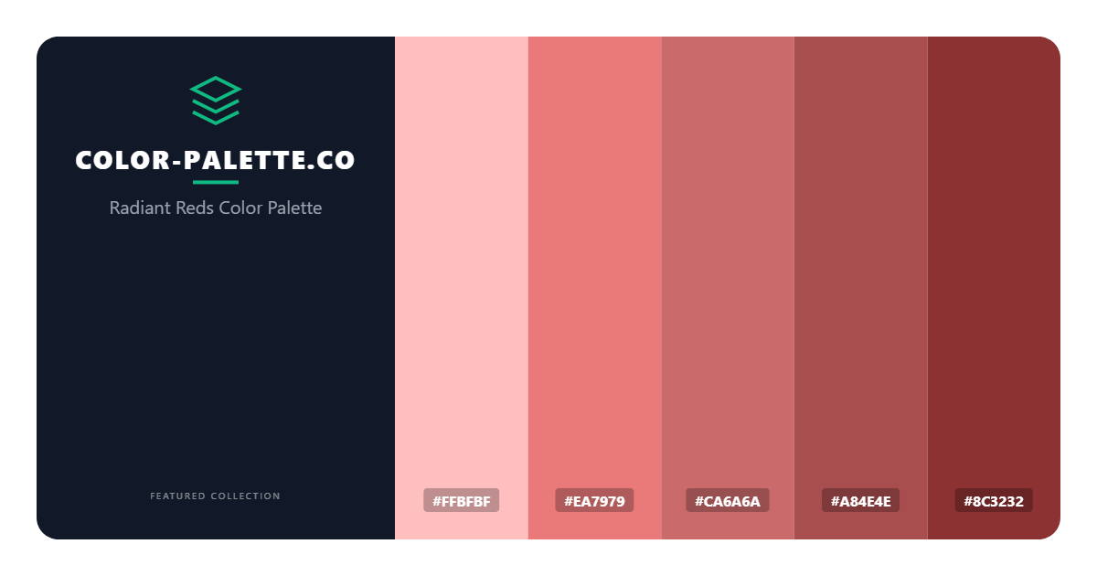 Radiant Reds Color Palette