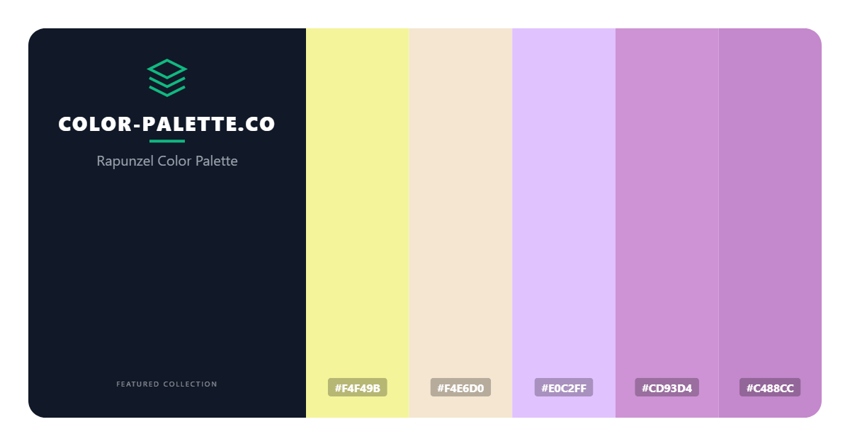 Rapunzel Color Palette