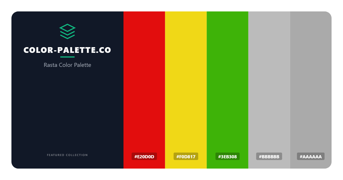 Rasta Color Palette