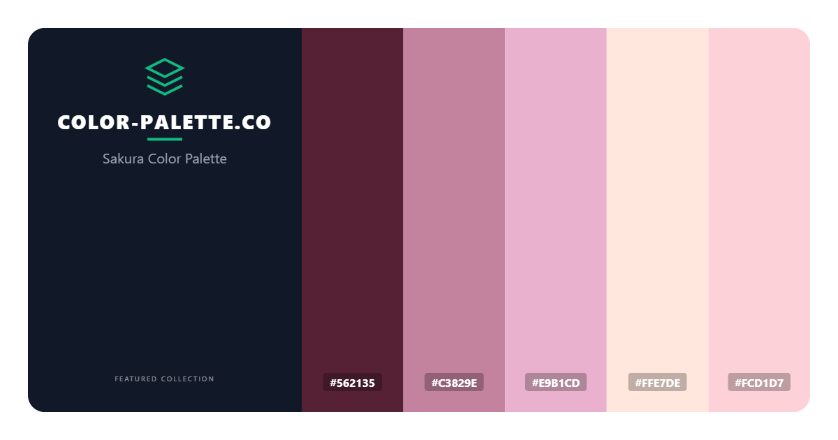 Sakura Color Palette