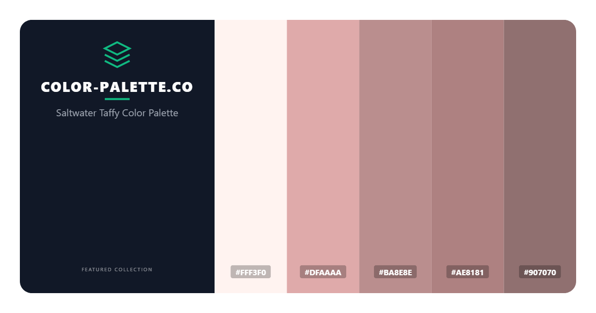Saltwater Taffy Color Palette