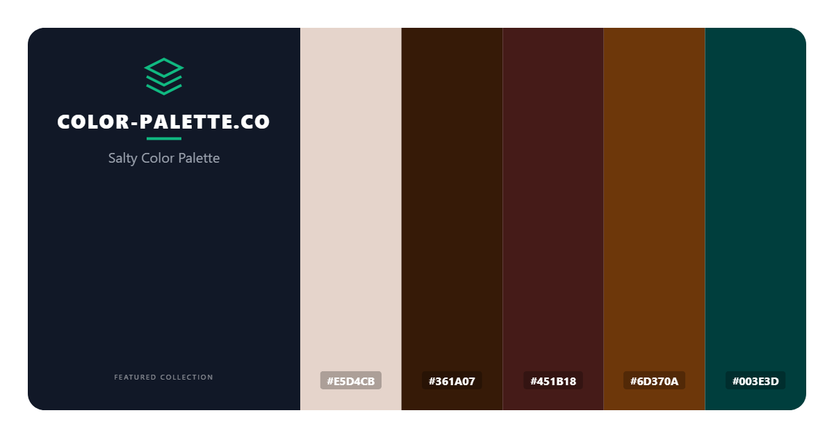 Salty Color Palette