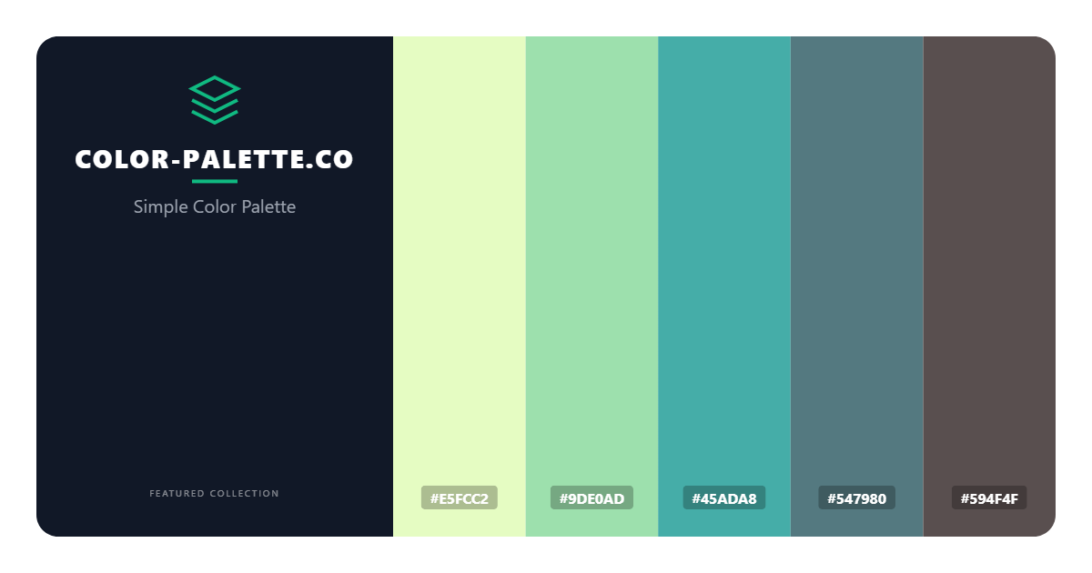 Simple Color Palette