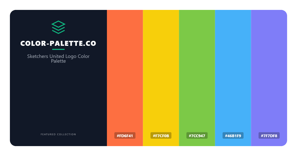 Sketchers United Logo Color Palette