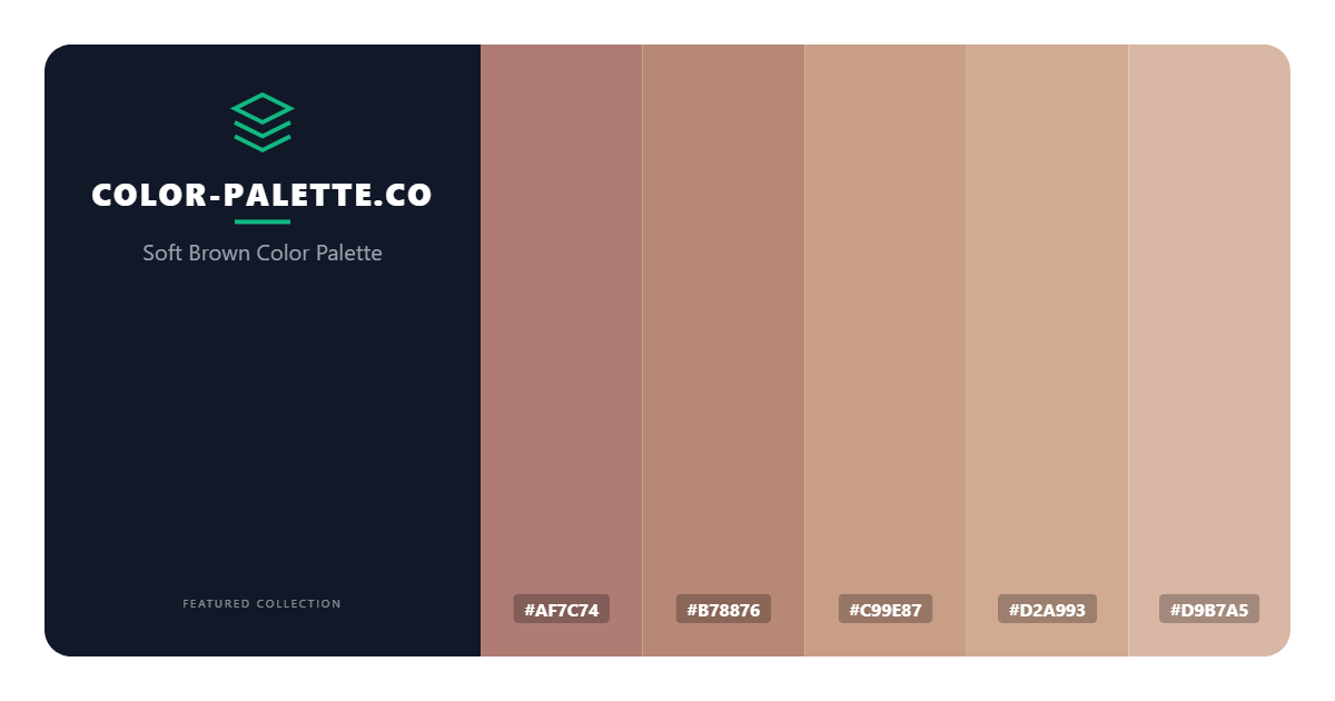 Soft Brown Color Palette