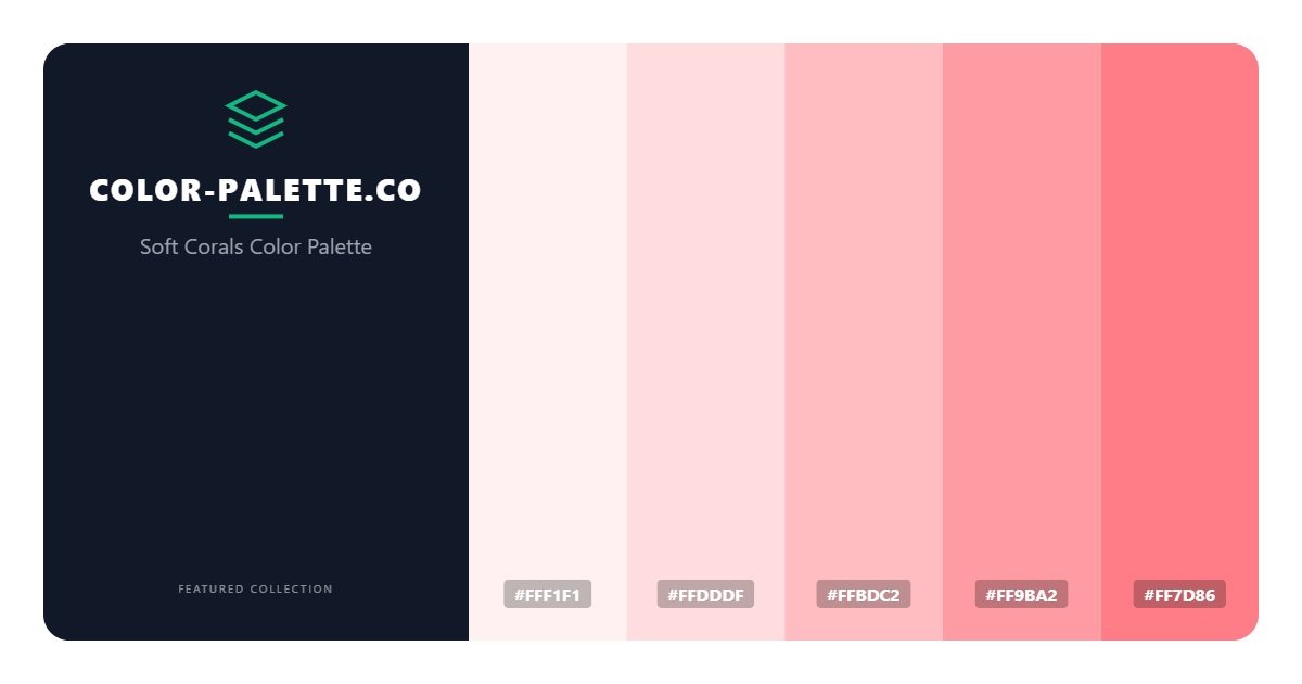 Soft Corals Color Palette
