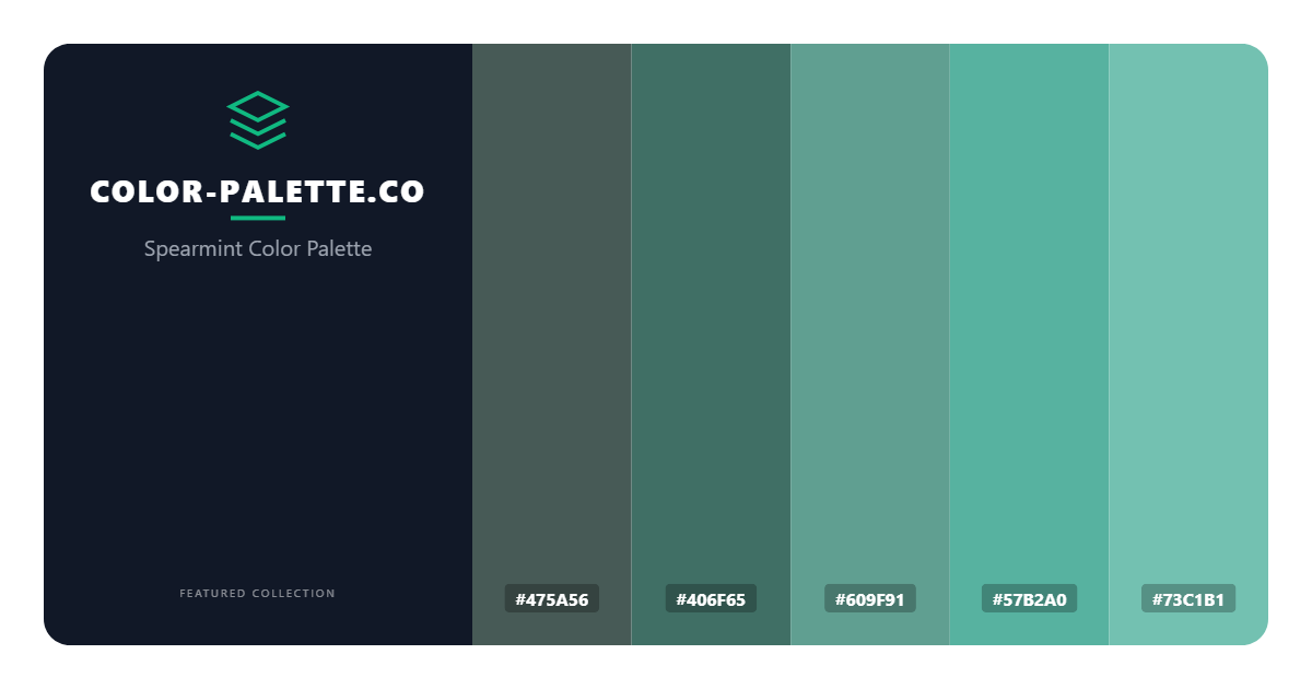 Spearmint Color Palette