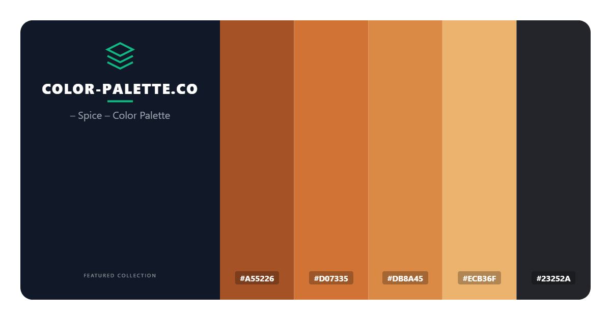 – Spice – Color Palette