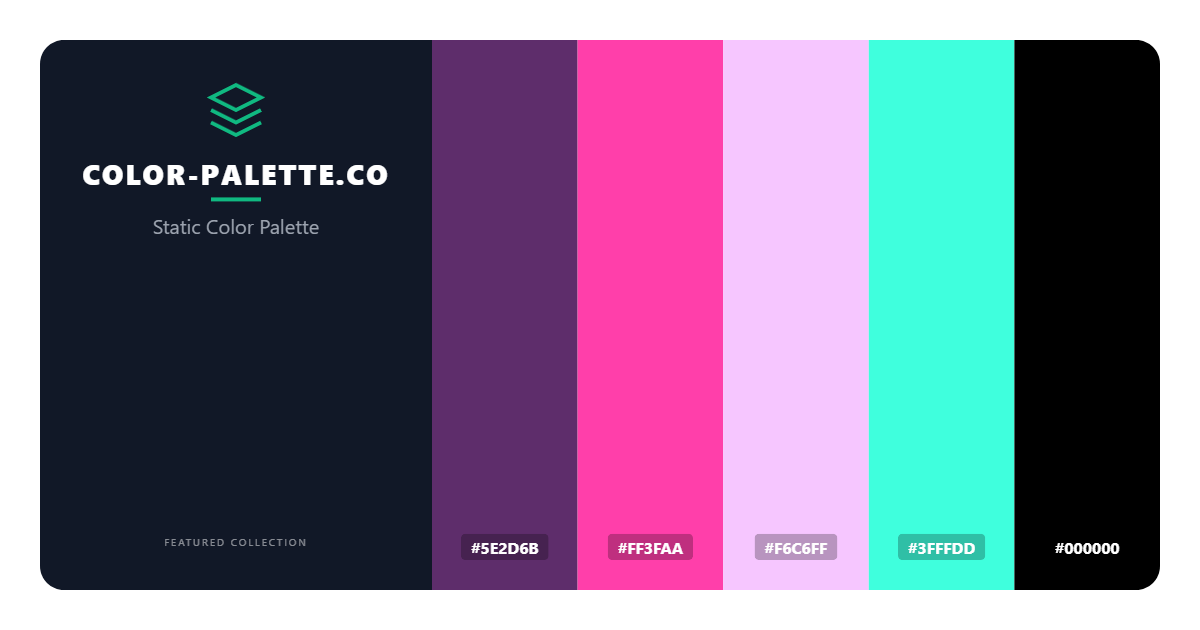 Static Color Palette