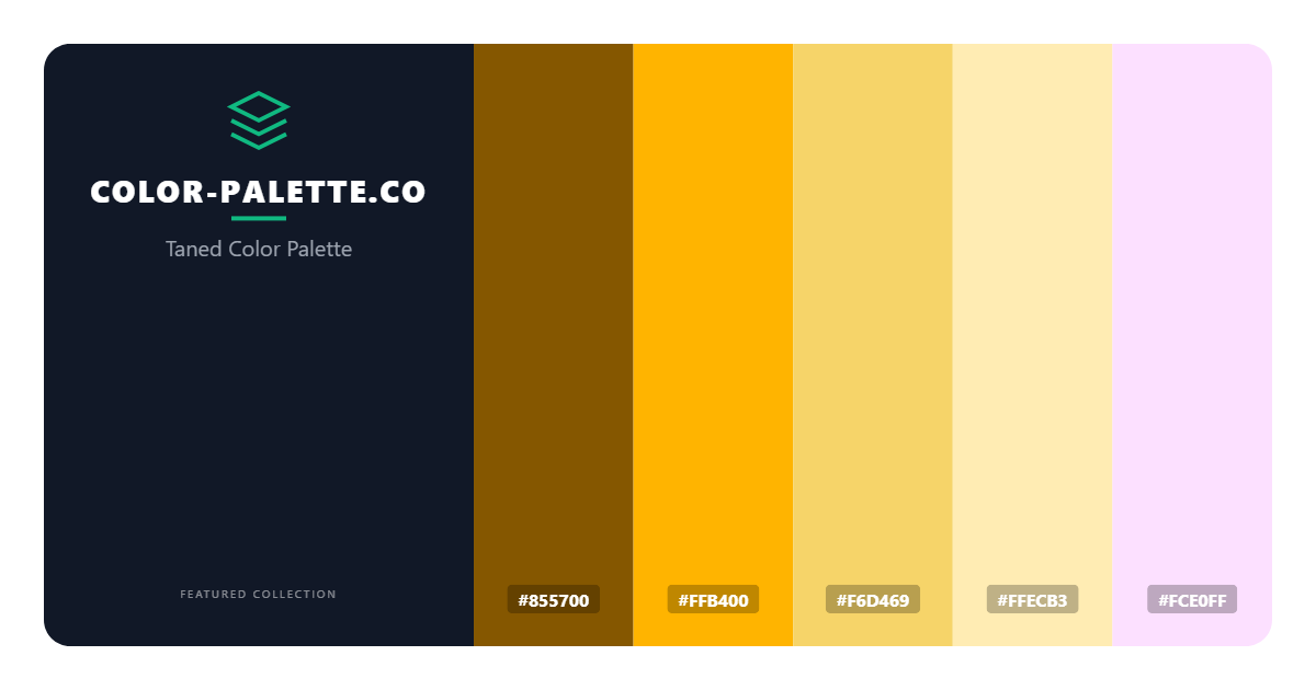 Taned Color Palette