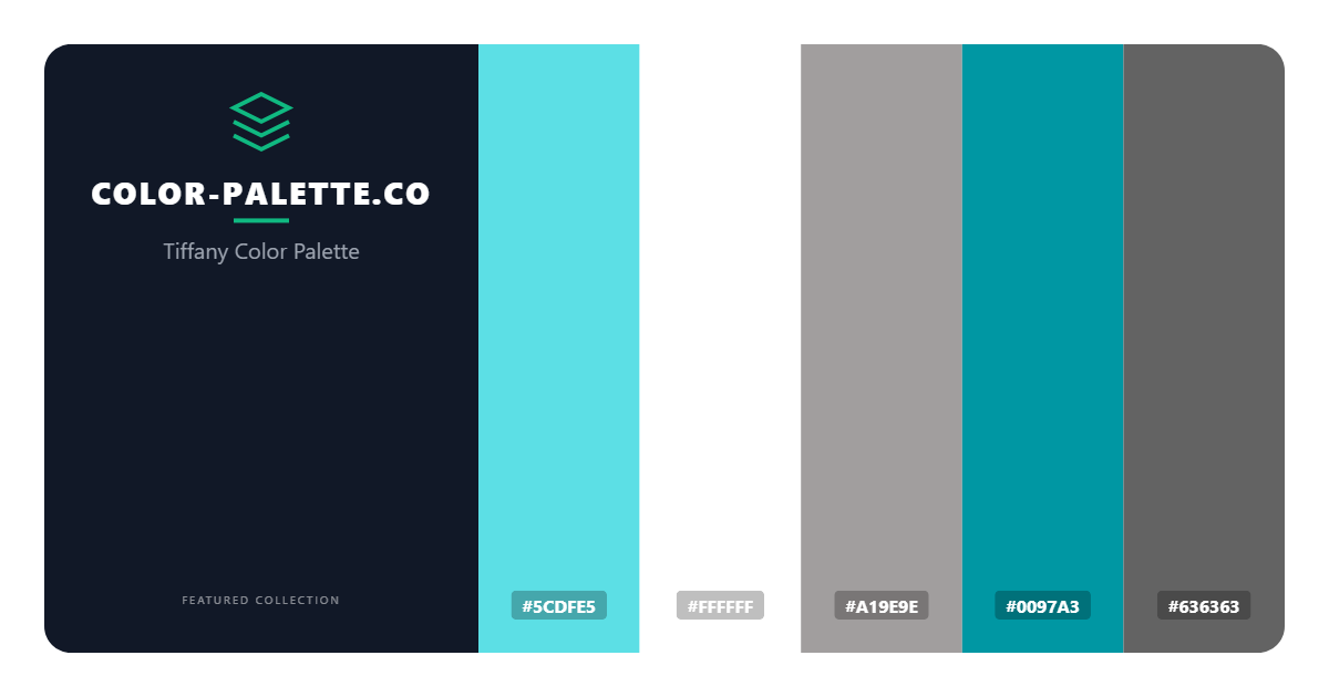 Tiffany Color Palette