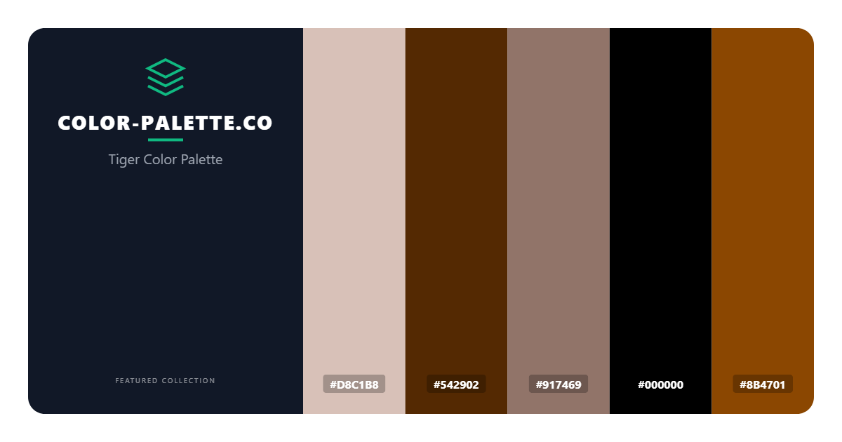 Tiger Color Palette