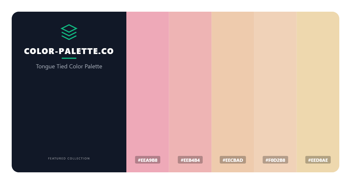 Tongue Tied Color Palette