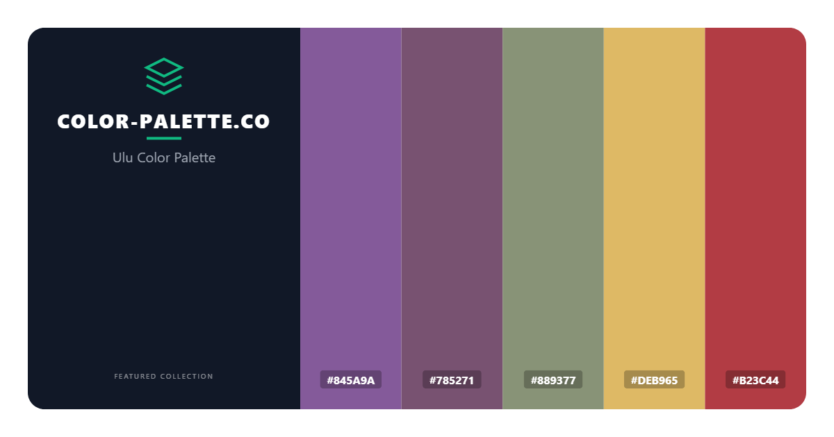 Ulu Color Palette