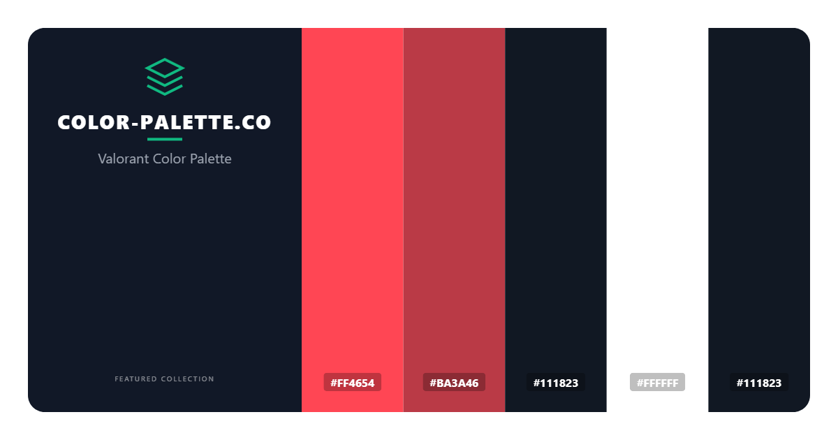 Valorant Color Palette