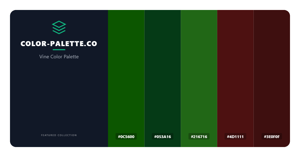 Vine Color Palette