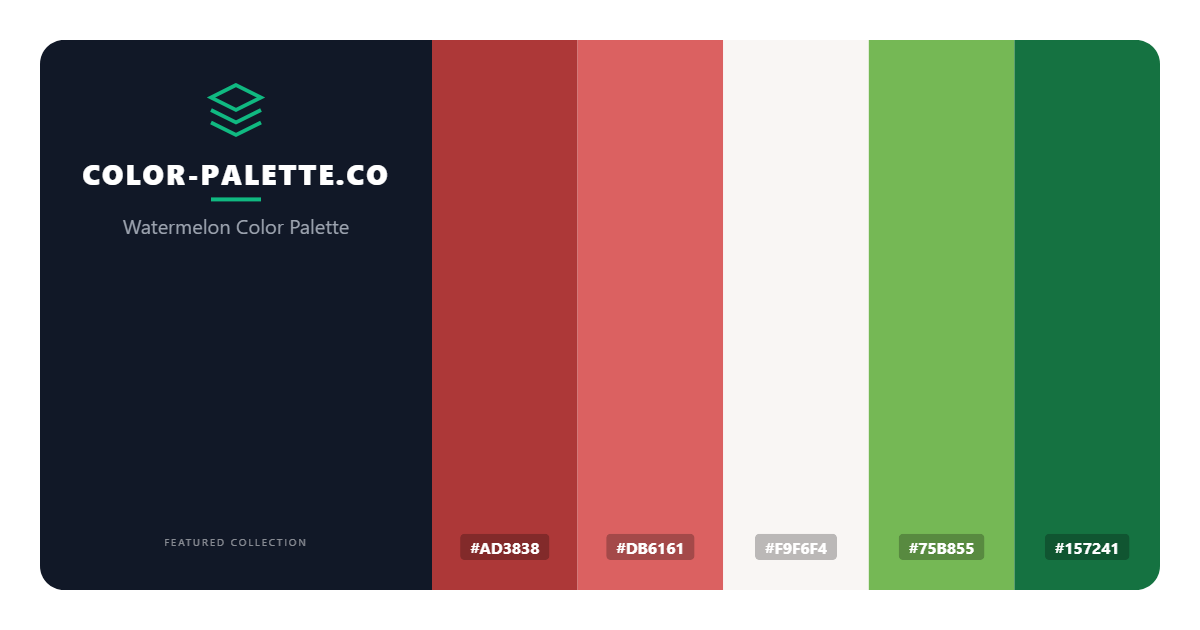 Watermelon Color Palette
