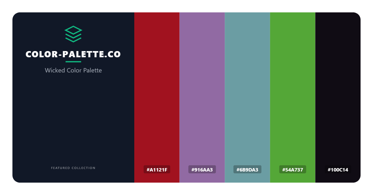 Wicked Color Palette