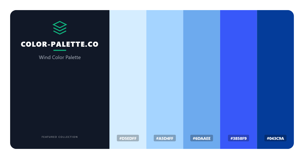 Wind Color Palette