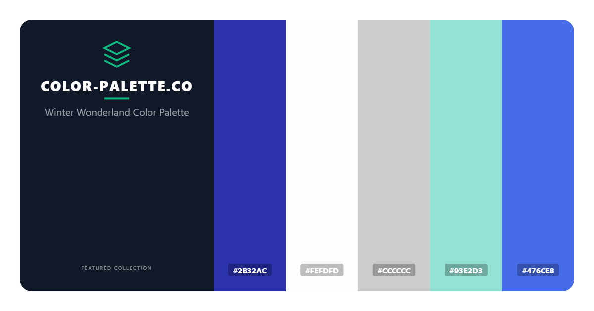 Winter Wonderland Color Palette