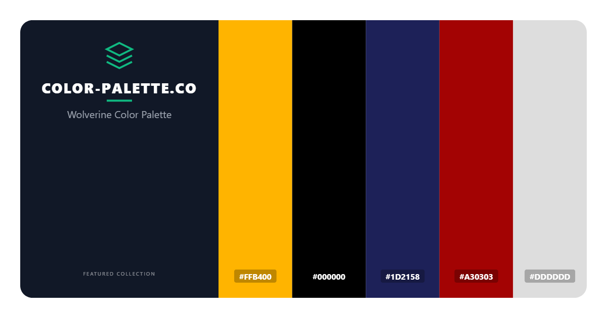 Wolverine Color Palette
